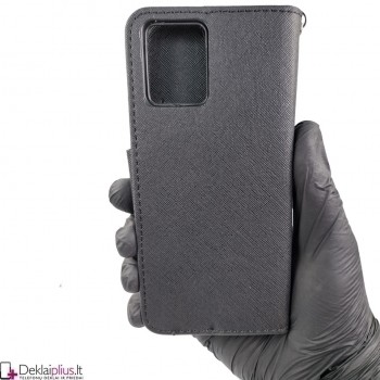 Telone dėklas su skyreliais - juodas (Motorola Moto G53) Telone dėklas su skyreliais - juodas (Motorola Moto G53)